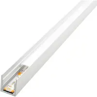 SG ARMATUREN StripLine 1,8 m hvit profil påbygget soft – uten LED-list og driver