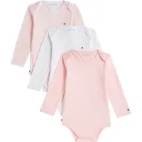 Tommy Hilfiger Gaveeske - 3-pack Body I/e - Sjarmerende rosaROSA - - 68 - Langermet Body