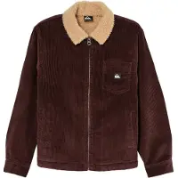 Quiksilver DNA Sherpa Harrington Kids Jakke brun