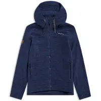 Bergans Hareid Fleece Hood Jacket Men Navy Blue XL