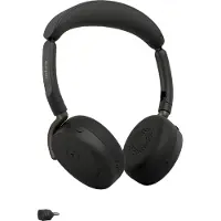 Jabra Evolve3 65 Flex LINK390C MS on-ear-headset ANC Bluetooth, svart