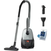 Philips XD2142/12, 850 W, Sylindervakuum, Tørr, Støv pose, 3 l, HEPA