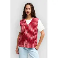 RVCA Pippa Utility Vest rød