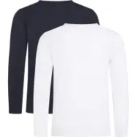 Tommy Hilfiger Gensere - 2-pack - Svart/Hvit - - 8-10 år (128-140) - Genser