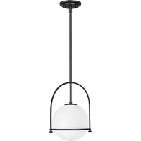 Quintiesse Hengelampe Somerset, svart, 29 cm, 1 lyskilde