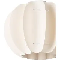 LINDBY taklampe Winslow, kremhvit, Ø 50 cm, E27