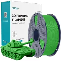 SUNLU Filament PLA+ høyhastighets Zielony