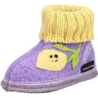 Haflinger Tøfler - Hüttenschuh Sitron - Orchidee - - 25 - Tøfler