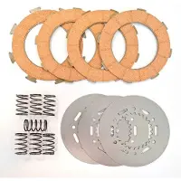 Blast Modification Piaggio Vespa Px/pe 200cc-blu Steel Clutch Discs Kit