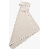 Liewood Babyhåndkle - Albert - Elephant Sandy - - OneSize - Babyhåndkle