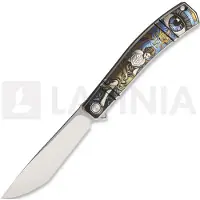 Rike Knife Frame Lock Engraved M390 foldekniv