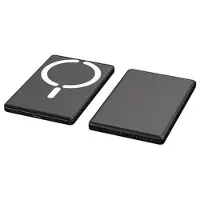 Mtp Products C22 magnetisk trådløs powerbank 5000mAh med 20W USB-C-hurtiglading - svart