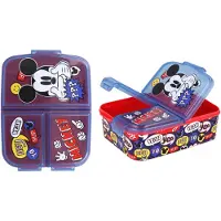 Licens Mickey Mouse matboks - Barnematpakke med 3 rom