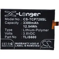 24hShop Batteri for SmartPhone, Mobil for UMI Emax, Hierro, Super