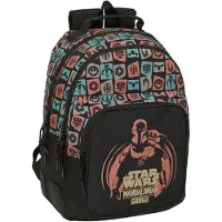 Safta Double Mandalorian & Grogu 20l 32x15x42 Cm Ryggsekk