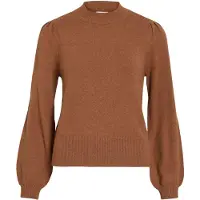 Vila Høyhalset Strikket Pullover