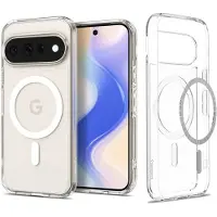 Spigen Google Pixel 11 Pro XL Ultra Hybrid Mag Deksel - Hvit / Klar