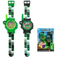 Minecraft 2-i-1 Walkie Talkie Og Klokke
