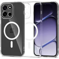 Tech-Protect OnePlus Nord 6 Flexair Magnetisk Hybrid-deksel - Gjennomsiktig