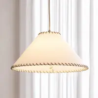 NOLA Whitt hengelampe, hvit, papir, Ø 39 cm, E27