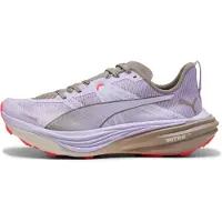 Puma Deviate NITRO Elite Trail Running Shoes Women, Shoes, Light Lavender/Mouse Gray/Ultra Red, 37