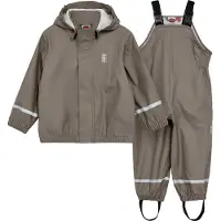 Lego Wear Regntøy m. Seler - PU - LWJivan 200 - Brun - - 1½ år (86) - Regntøy