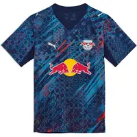 Puma RB Leipzig 26/27 Third Jersey Youth, Clothing, Blue Jewel/White, 15-16Y