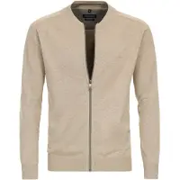 Casamoda Vest Zip Beige Størrelse
