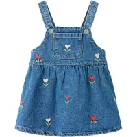 Name it Kjole - NbfMalo - Medium+ Blue Denim/Emballasje - - 1½ år (86) - Kjole