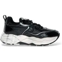 Voile Blanche for woman. 2017475 Club105 black Leather Sneakers (40), 3 to 5 cm, Laces, Casual