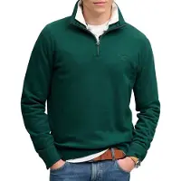 Superdry Essential Serif Logo Halv Glidelås Genser