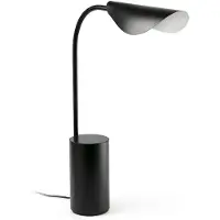 Faro Liggera bordlampe, svart, stål, høyde 27,9 cm