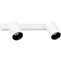 Faro Stan veggspot, hvit, aluminium, bredde 33,6 cm, 2 lyskilder.
