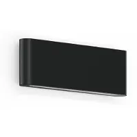 Wever & Ducre utendørs LED-vegglampe Kiosk 2.0, svart, 2 700 K