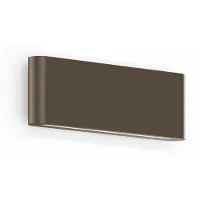 Wever & Ducre utendørs LED-vegglampe Kiosk 2.0 bronse 2 700 K