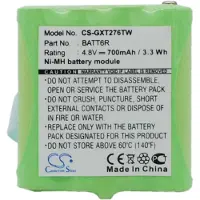 Cameron Sino Batteri til Toveis-radio for Midland LXT276, LXT376, LXT314 osv.