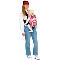 MOM Popcorn-kvinne Kostyme
