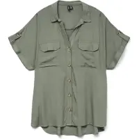 Vero Moda Bumpy Kortarmet Skjorte