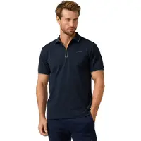 Hackett for man. HM5600218 Marine Hs Range Polo (M), Casual, Cotton, Short sleeve, Navy