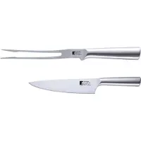 Bergner Rustfritt Stål Kokkekniv Og Bbq-kjøttgaffelssett