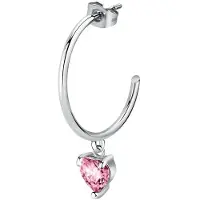 La Petite Story Ss Pla Pink Pp Stone øreringer