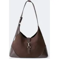 Gina Tricot  - Hobo shoulder bag - Skuldervesker - Brun - ONESIZE - Dame