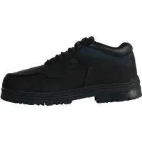 Timberland for man. TB0A2NQ8W051 Black Heritage leather shoes (41 W), Flat, Nubuck, Laces, Casual