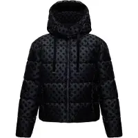 GUESS New Daisy Logo Cropped Vattert Jakke
