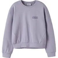 Name it Collegegenser - NkfVima - Arvestykke Lilac/Elegant - - 9-10 år (134-140) - Collegegenser