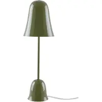 Globen Lighting bordlampe Blåklockan, olivengrønn, høyde 56 cm