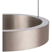 Brilliant LED-pendellampe Axion, svart/brun, lengde 32 cm, CCT