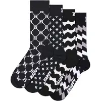 Happy socks Graphic Gift Set Crewsokker 4 Par