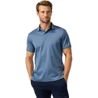 Hackett for man. HM5600230 Blue Polo Members (XXL), Casual, Cotton, Short sleeve