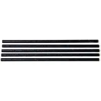Multi Sugerør Ø7x150 mm uden knæk Bionedbrydelig Papir Sort,250 stk/ps - (250 stk.)
